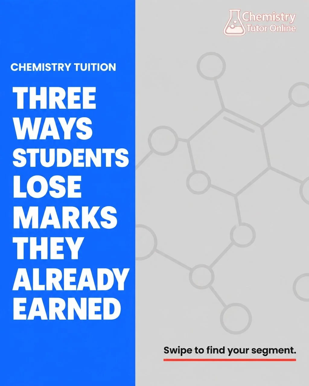 You revised. You understood it. And you still dropped marks.

That's one of the most frustrating feelings in chemistry, and in my experience it almost always has a traceable cause. The good news is that a specific problem tends to have a specific fix