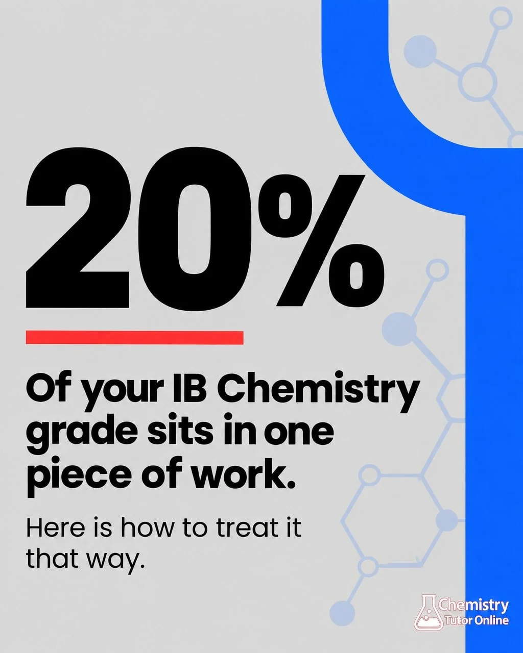 Your IB Chemistry IA is worth 20% of your final grade, at both SL and HL. That is not a small homework task. It is one of the biggest single marks you can win before you sit a single exam paper.

And here is the part most students miss: unlike a writ