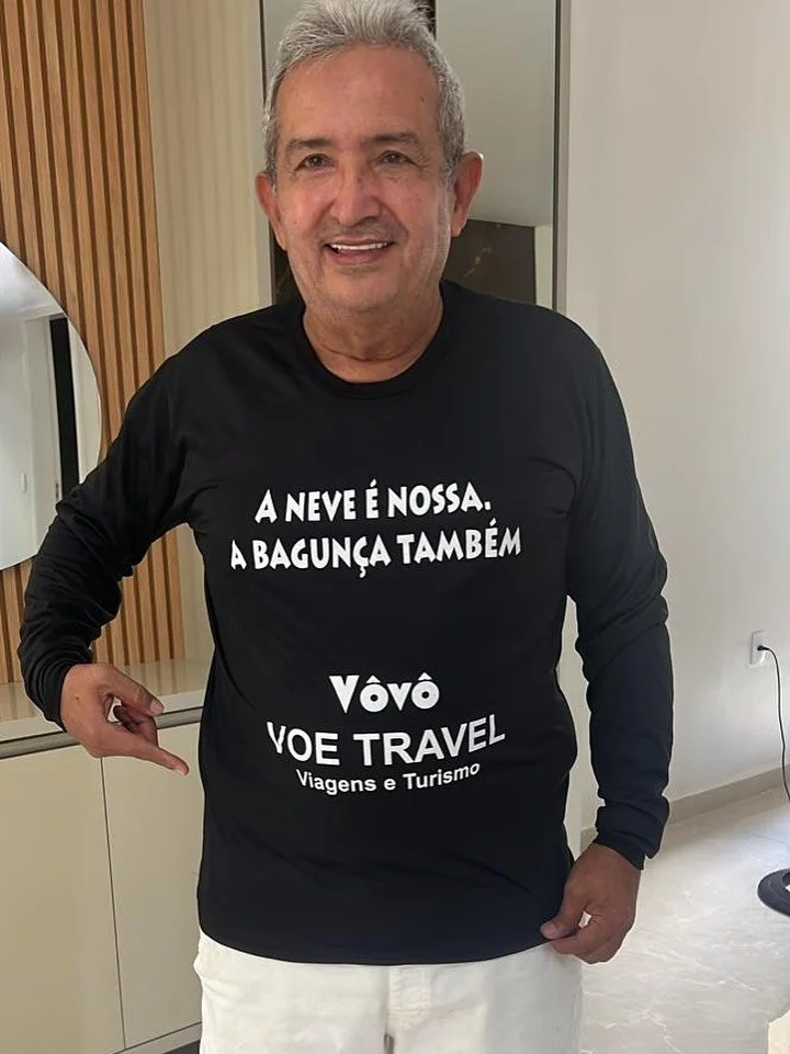 Ele nos ligou e disse assim: Yuliane, mandei fazer uma camisa e coloquei o nome da empresa de vocês! tem forma de carinho mais linda😍?
O Dr. Franklin é daqueles clientes que conquistam fácil o coração da gente. &Ea
