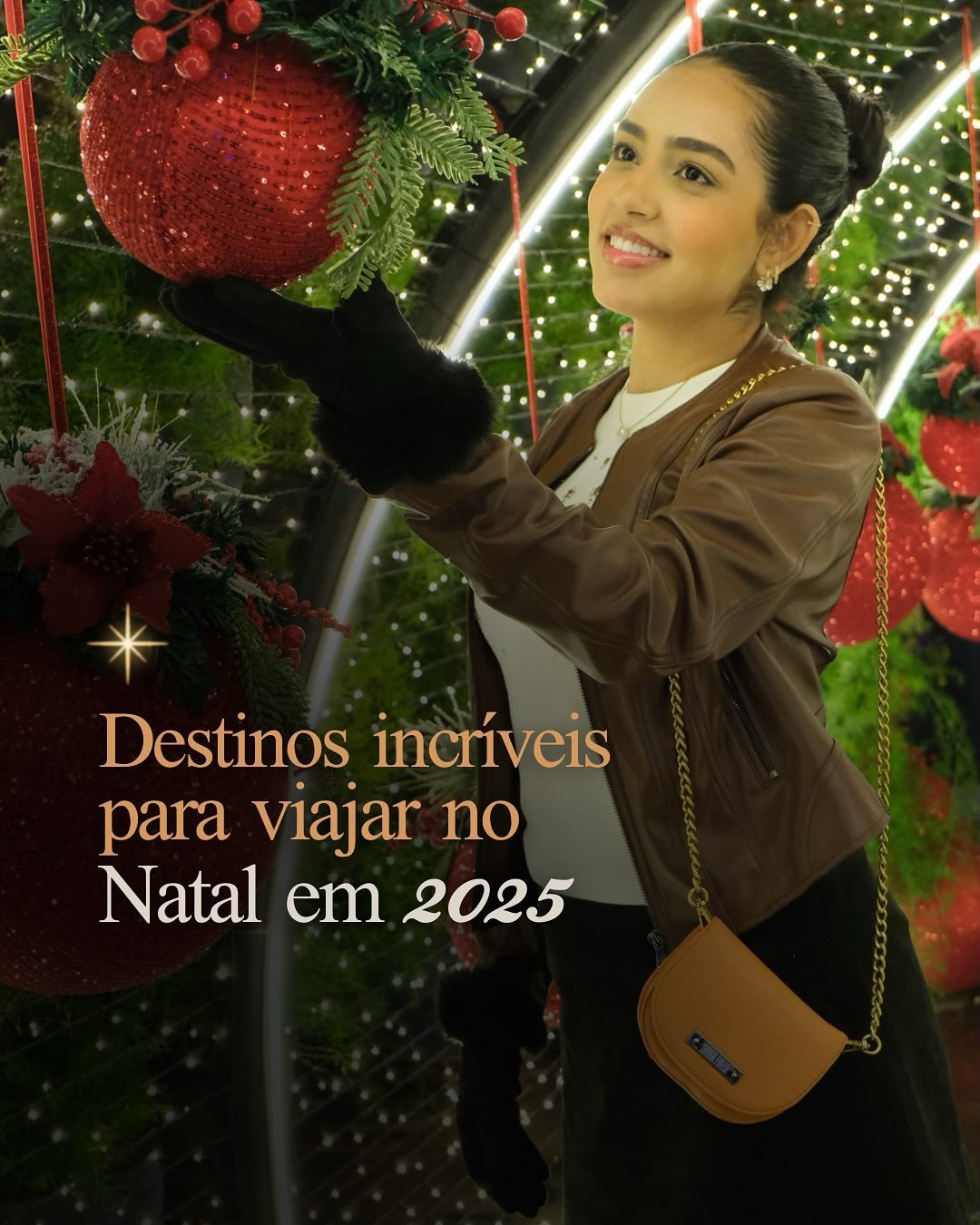 Em Gramado, voc&ecirc; encontra o brilho do Natal Luz, ruas iluminadas, desfiles encantados e aquela sensa&ccedil;&atilde;o de estar vivendo um verdadeiro filme natalino.

Em Campos do Jord&atilde;o, o charme europeu toma conta: clima aconchegante, d