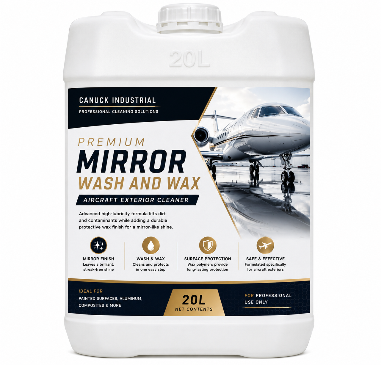 Premium Mirror Wash & Wax