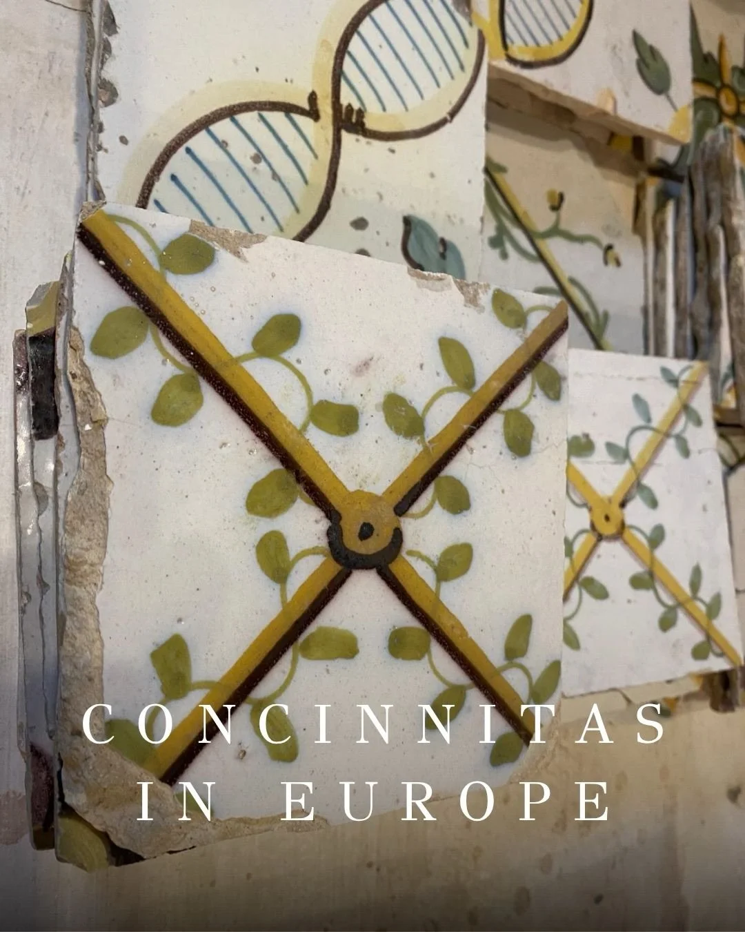 𝐂𝐎𝐍𝐂𝐈𝐍𝐍𝐈𝐓𝐀𝐒 𝐱 𝐄𝐔𝐑𝐎𝐏𝐄

A new chapter for Concinnitas, with Europe firmly in focus...

Rosanagh on the ground in Portugal, sourcing materials and one-off pieces that bring depth, texture and a true sense of place to each project. It i