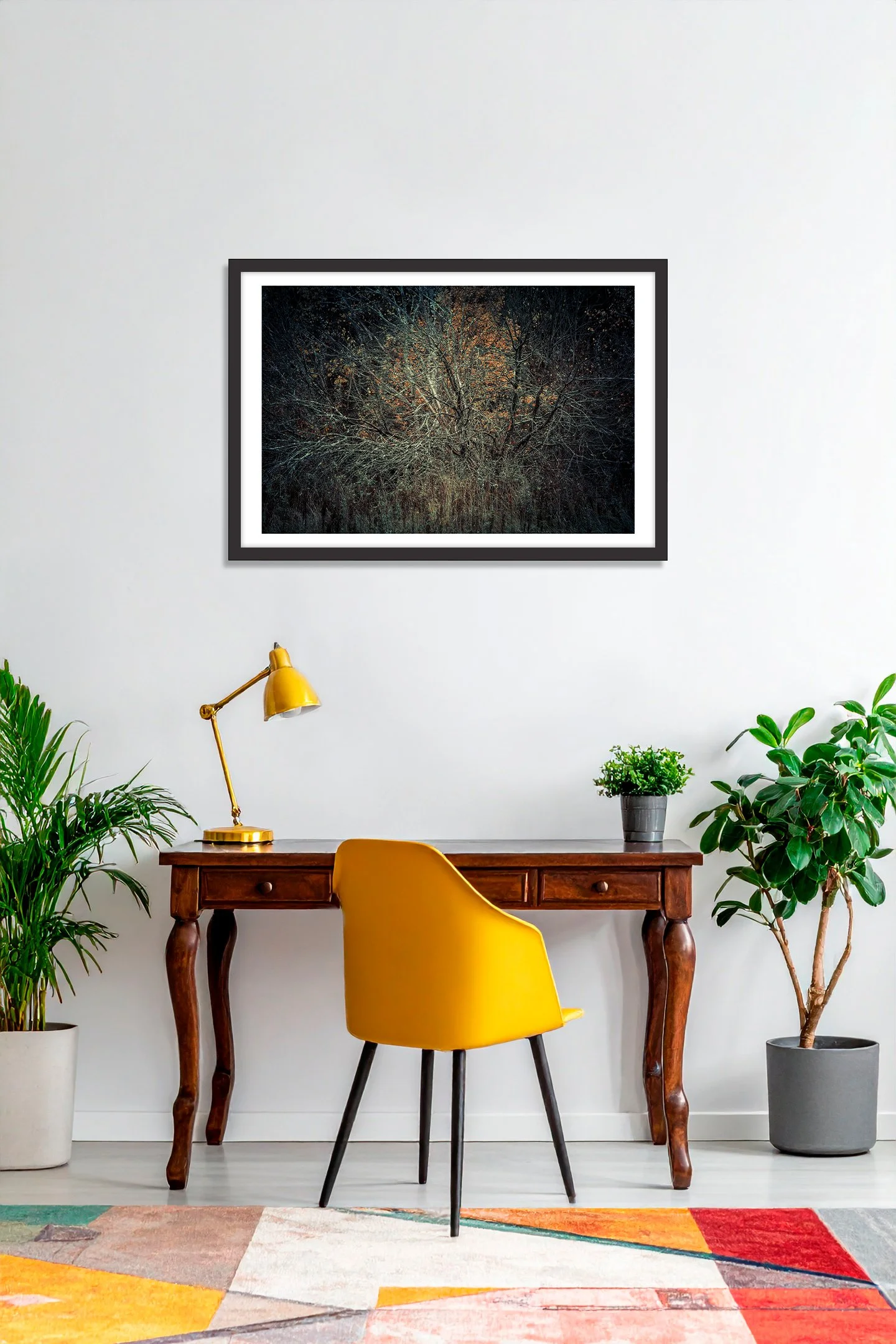 Kati Kalkamo fine art print shop Now you can see me artwork in a living room