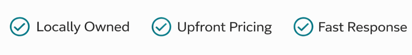 Clear Mind Junk Removal, locally owend and operated, upfront pricing, and fast response.