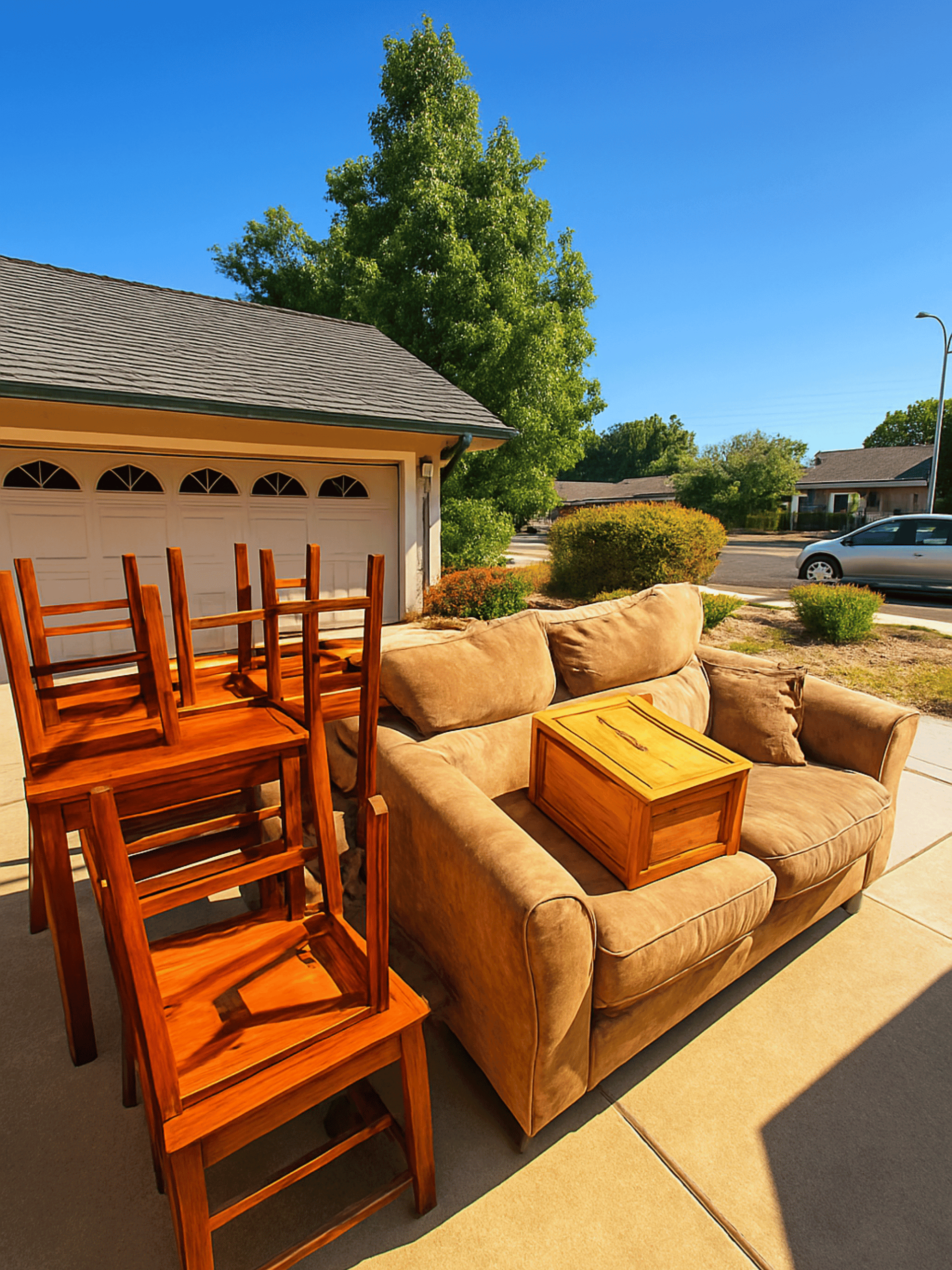 Furniture and appliance removal by Clear Mind Junk Removal in San Luis Obispo