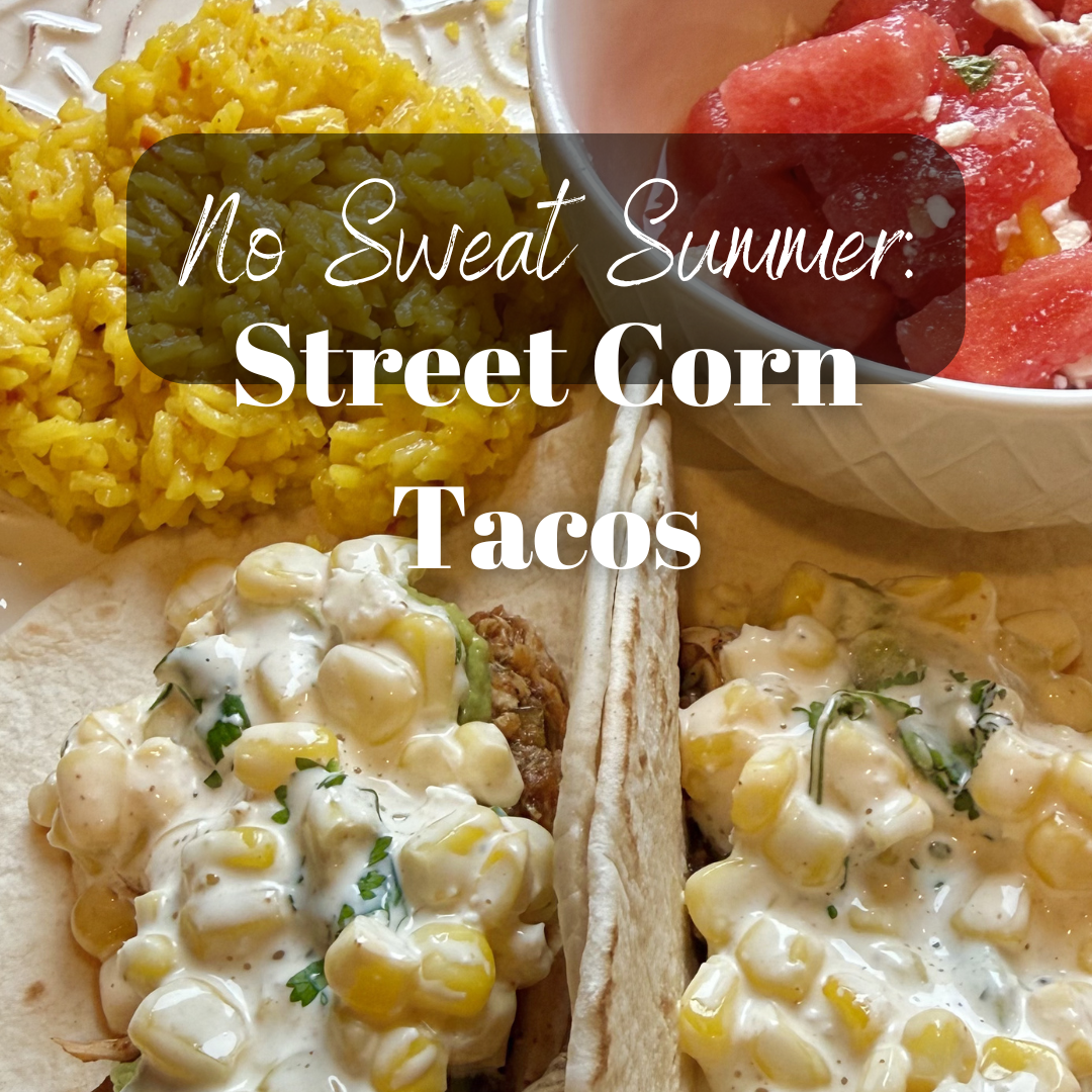 Slow Cooker Street Corn Tacos