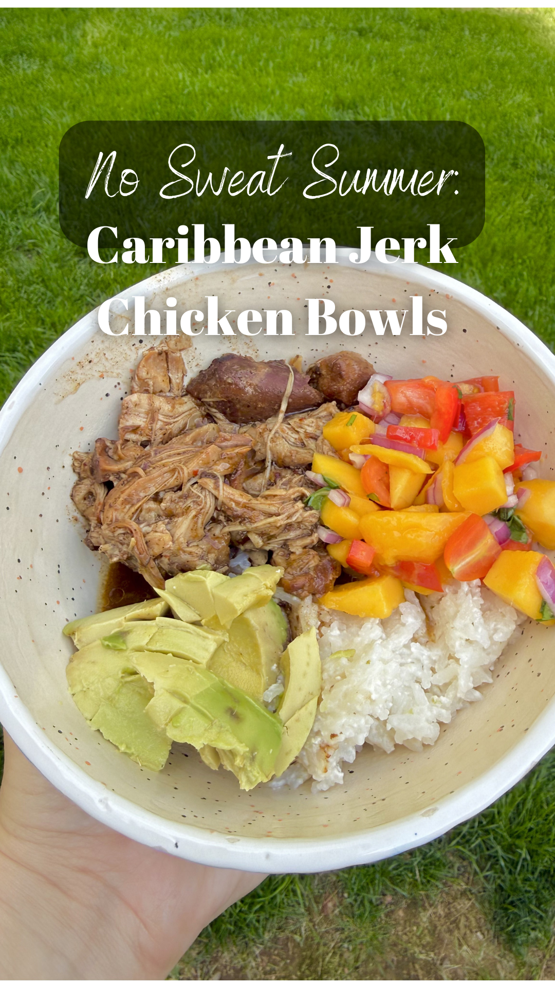 Slow Cooker Caribbean Jerk Bowls