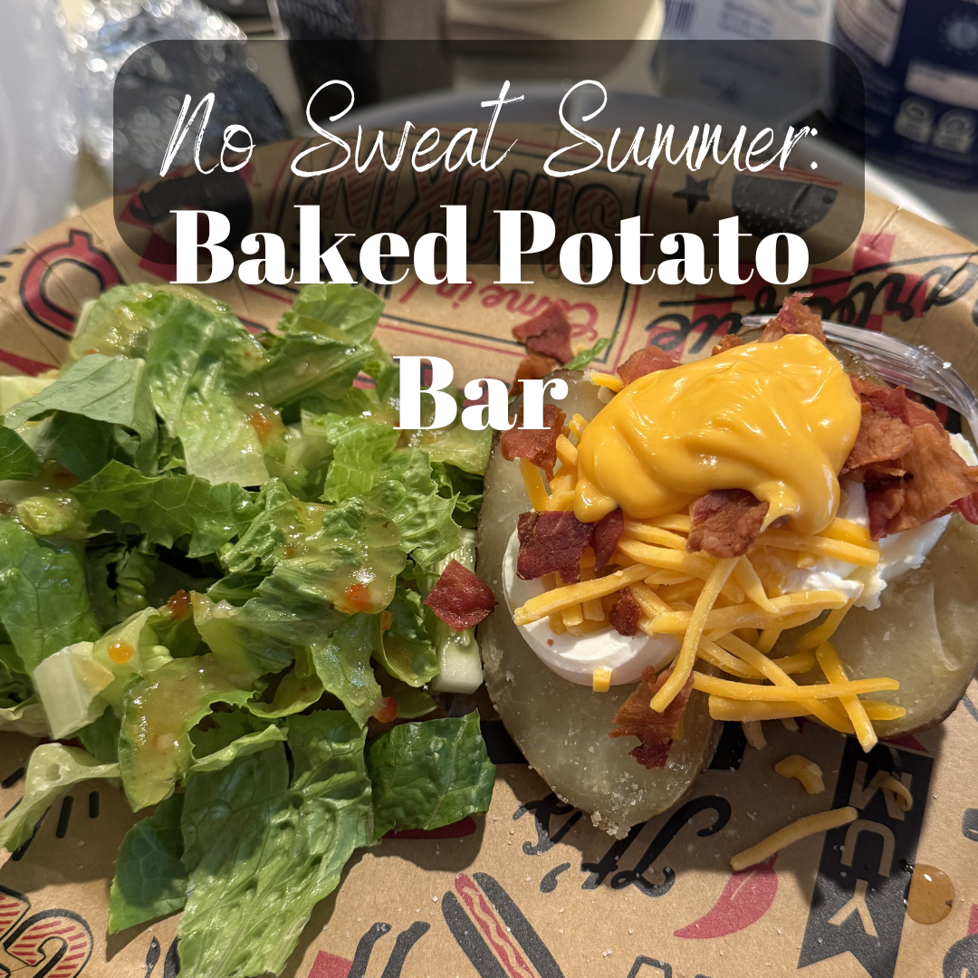 Slow Cooker Baked Potato Bar