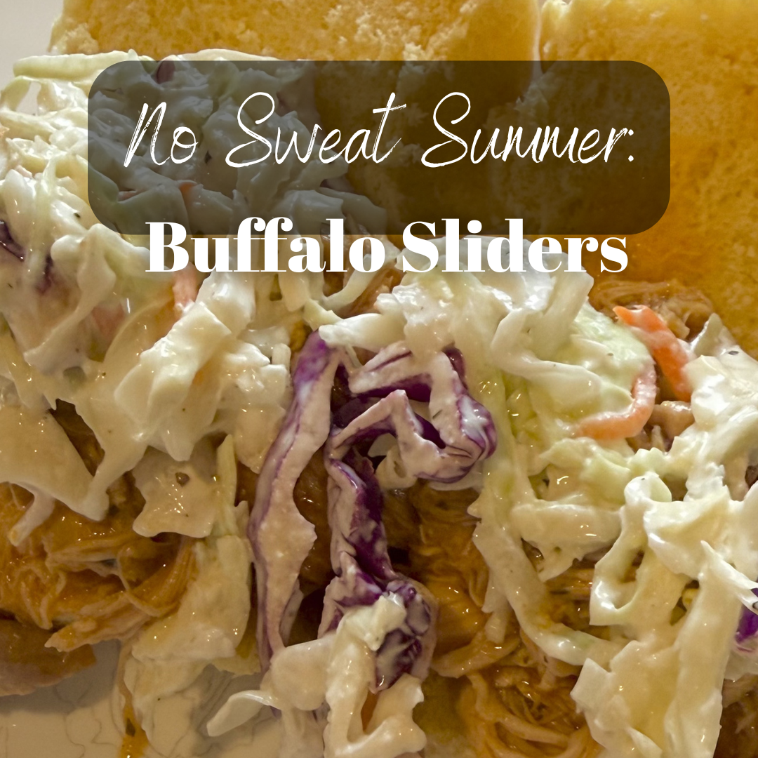 Slow Cooker Buffalo Chicken Sliders