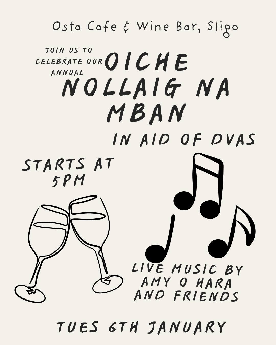 NOLLAIG NA MBAN, OSTA