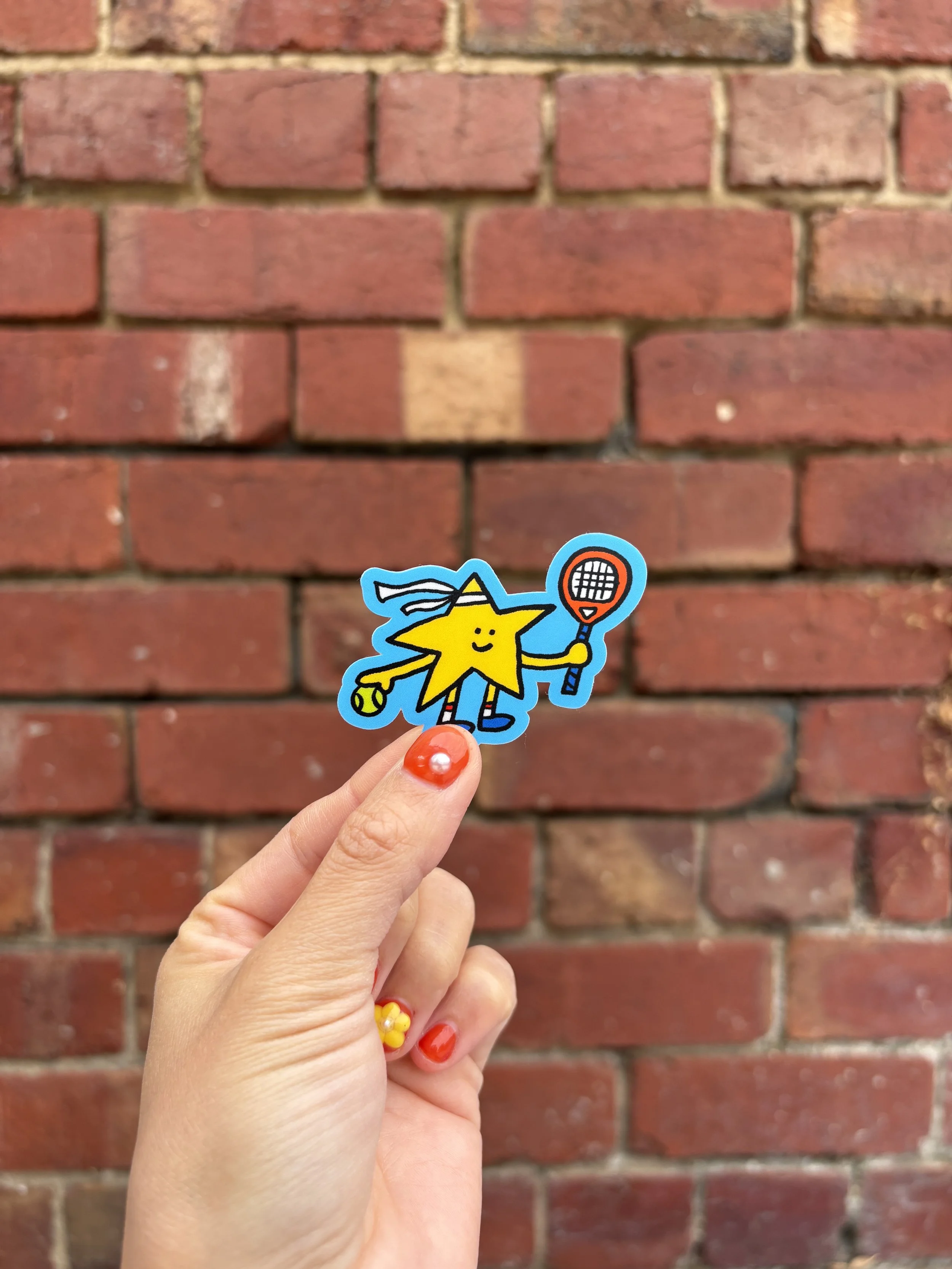 Sticker - Tennis Star