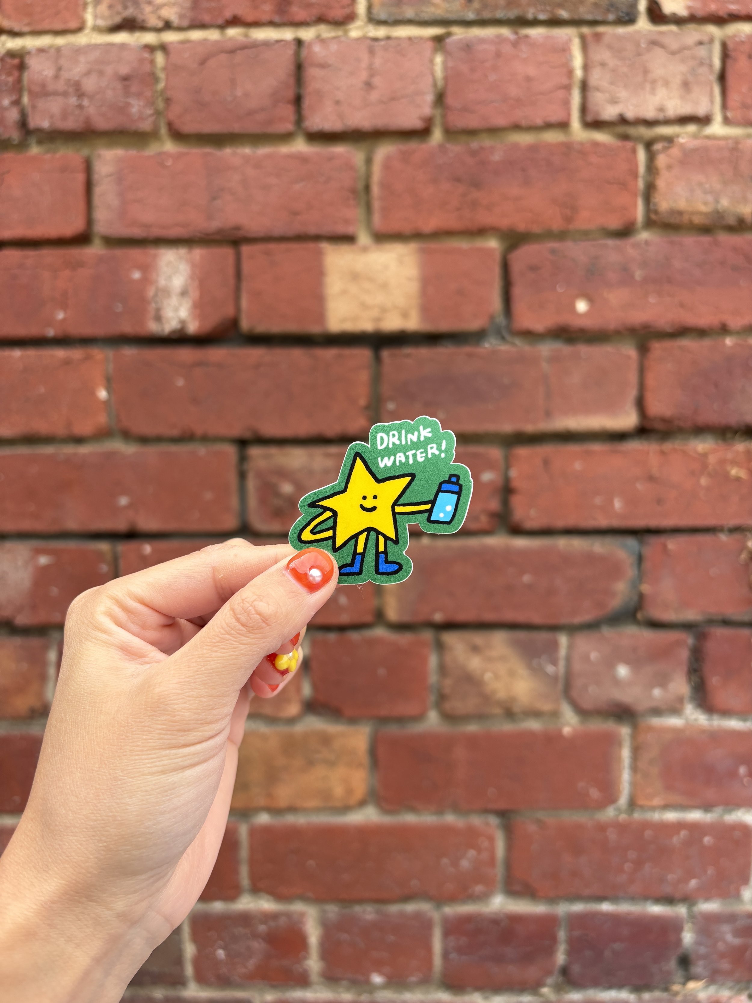 Sticker - Drink water!