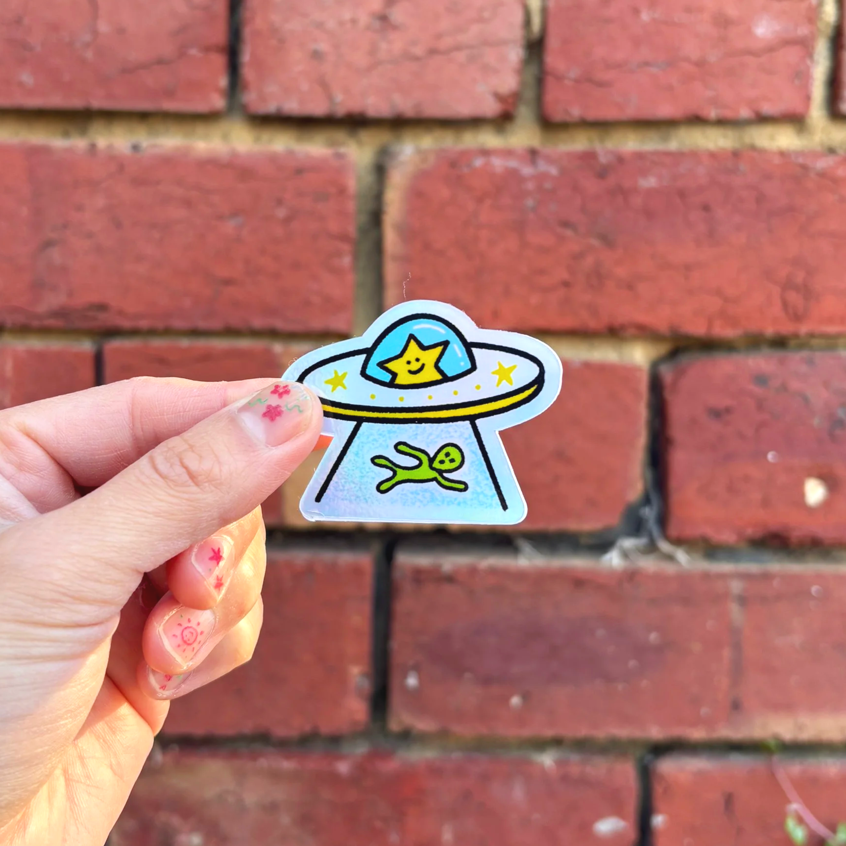 UFO Sticker