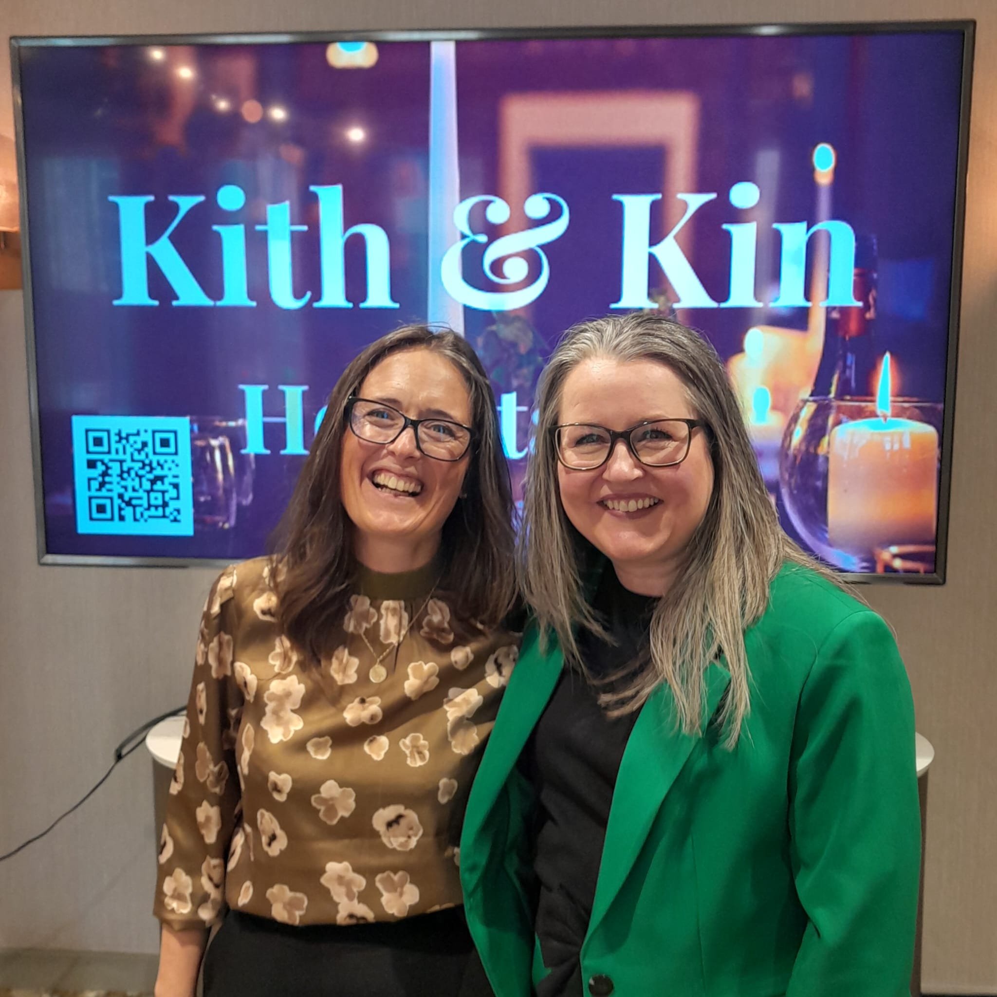 Cassie Davison after delivering a Kith & Kin keynote presentation about independent hospitality, belonging and operator reality.