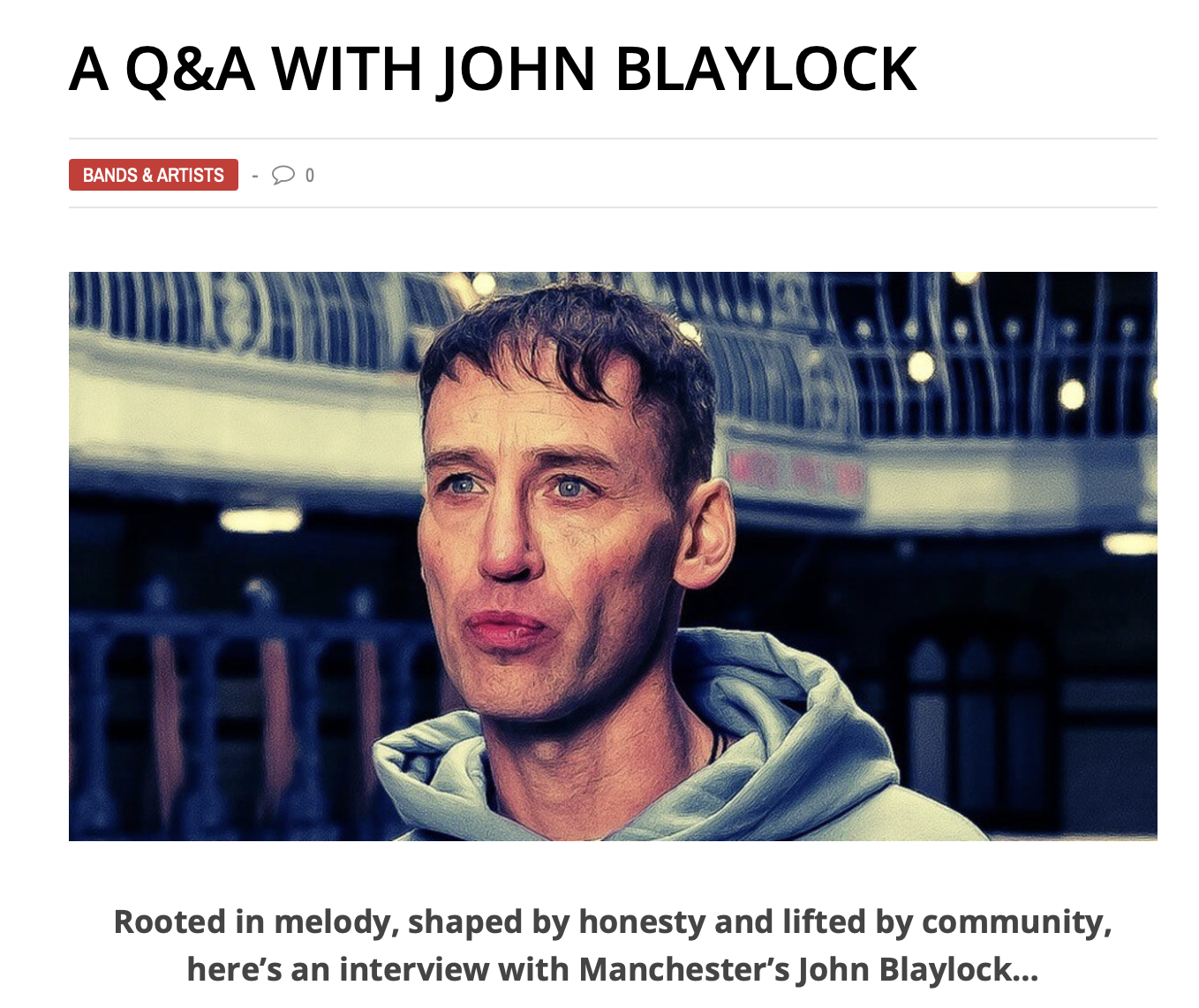 On Magazine Interview