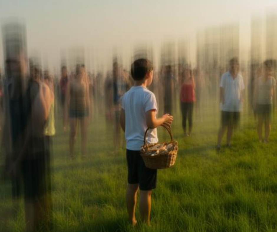 “Bring what you have.” (cf. John 6:1–14)