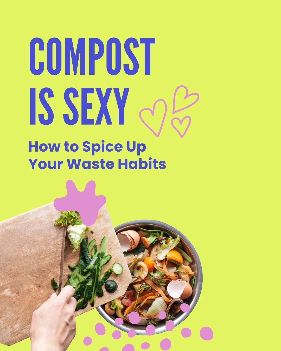 Compost is&hellip; sexy. ✨ 
And so can waste sorting be. You know what&rsquo;s not sexy? Smelly bins, fruit flies, and messy recycling.

Spicing up your waste habits starts with separating out your food waste. Why?
🌱 Less mess
🌱 Less odor
🌱 No bug