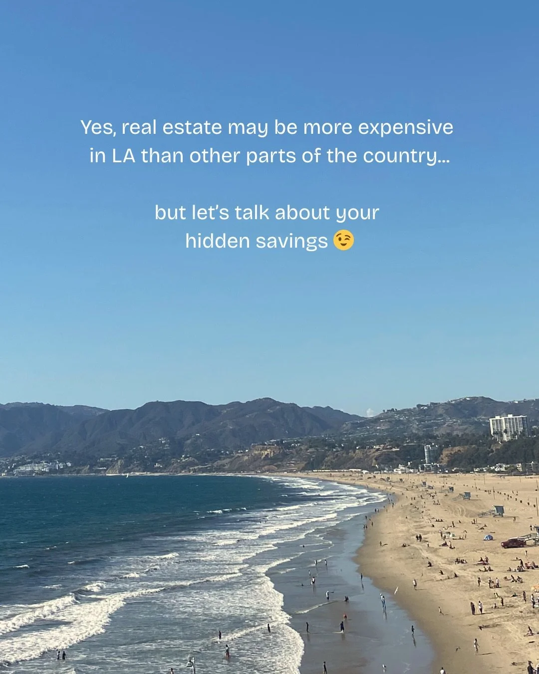 Worth every penny! 

(+ over time, LA appreciation does outpace national averages)

If you&rsquo;re curious about your options for buying/investing here, message me 💌

Jaecey Parham 02241825
806-577-6902
jaeceyparham@bhhscal.com

.
.
.
#losangelesre