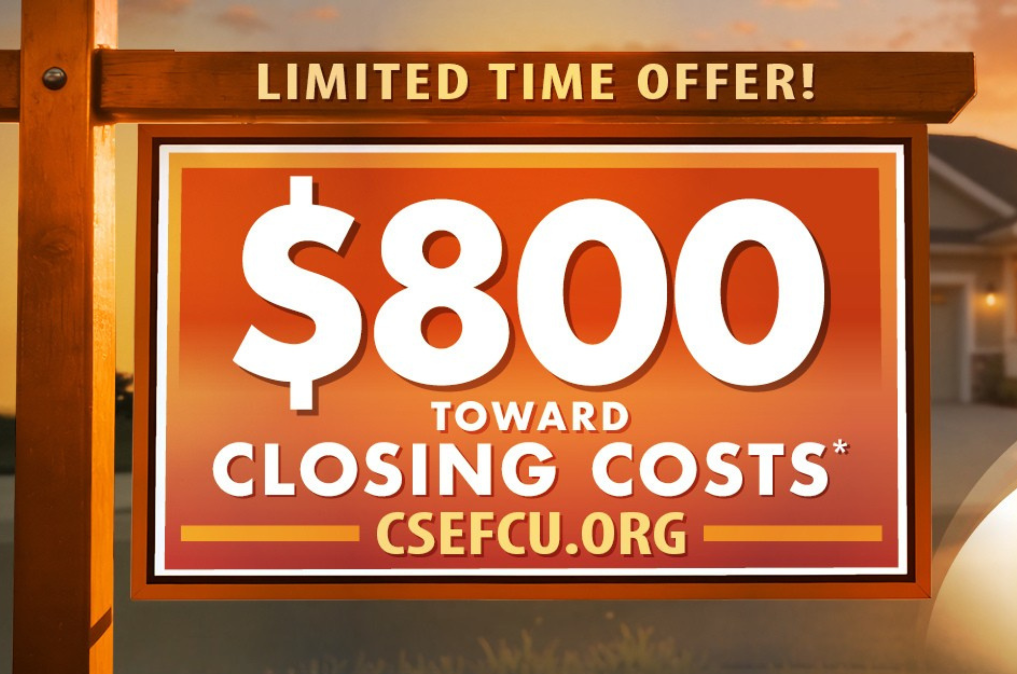 Get $800 Off Closing Costs