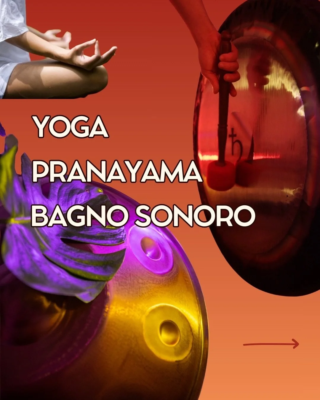 ✨ Yoga &amp; Bagno Sonoro con Handpan e Gong.

🧘🏻&zwj;♀️ Unisciti a noi del Centro Halwa per un pomeriggio dedicato al rilassamento profondo di corpo e mente: appuntamento mensile, pratica adatta a tutti i livelli di esperienza.

🛸 INFO e PRENOTAZ