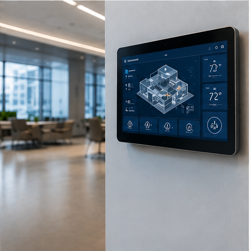 Building management system control panel