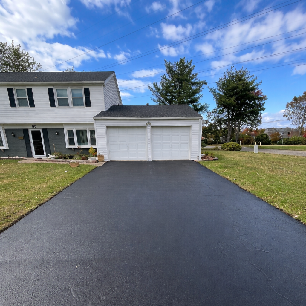 Geometric drawing of an outline square with sections divided by vertical, horizontal, and diagonal lines.