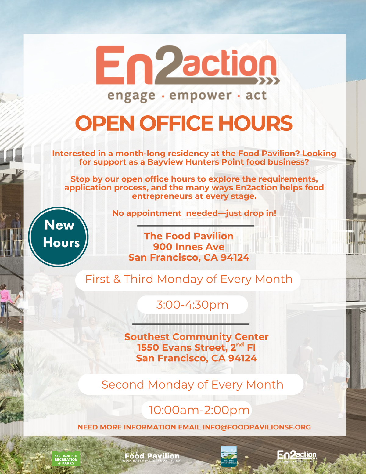 New Open Office Hours