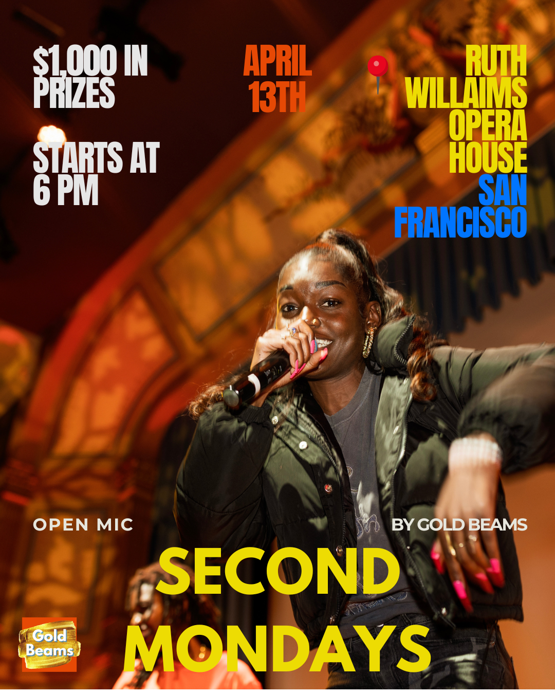 Second Mondays Open Mic at the Ruth Williams Opera House