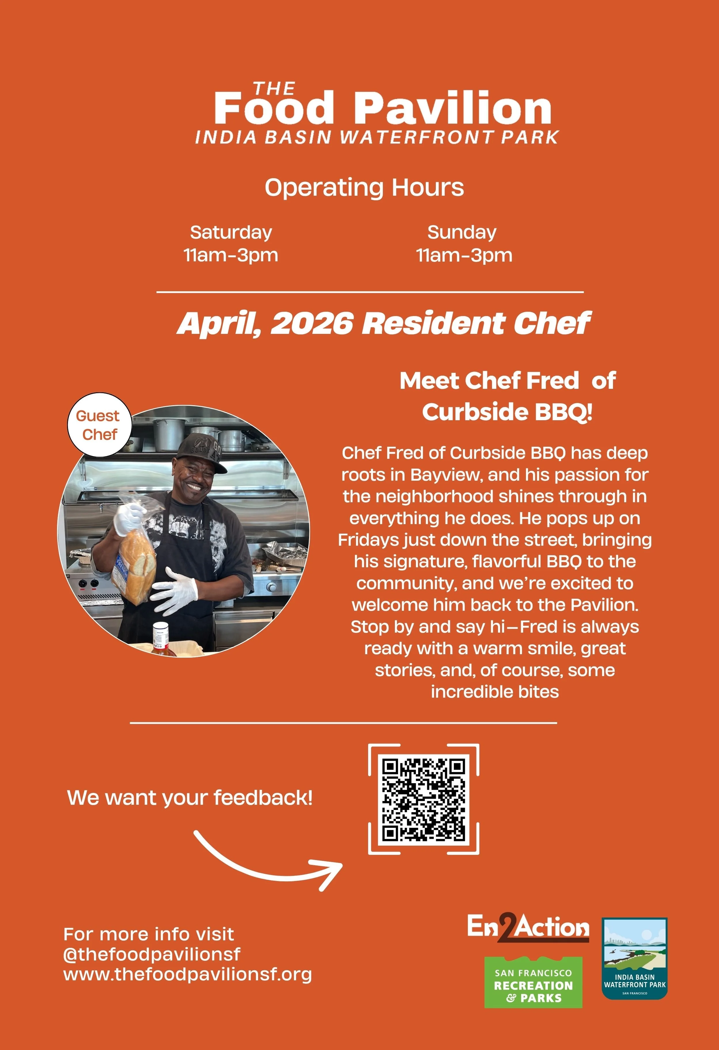 The Food Pavilion with Chef Fred