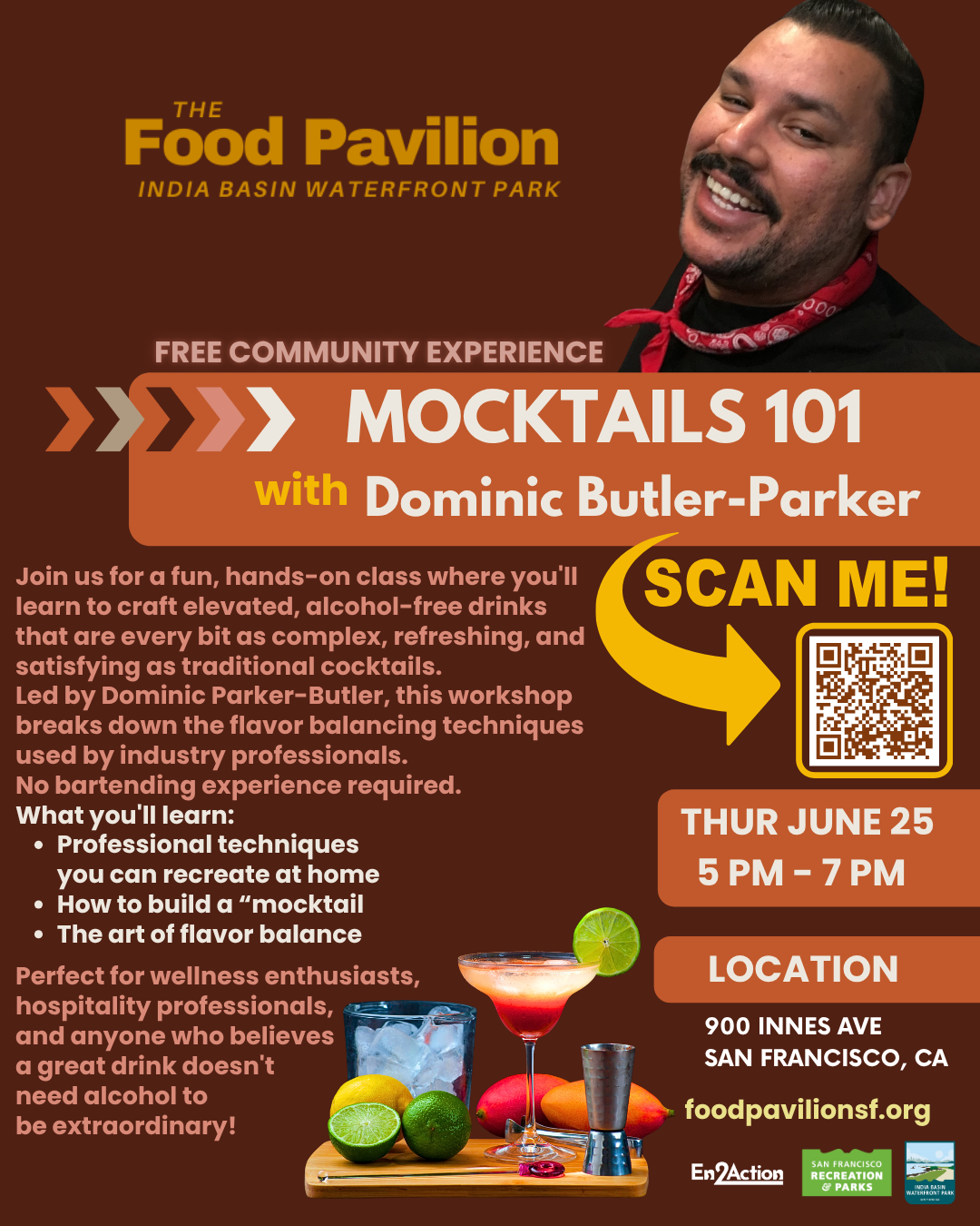 🍹 Mocktails 101 with Dominic Butler-Parker