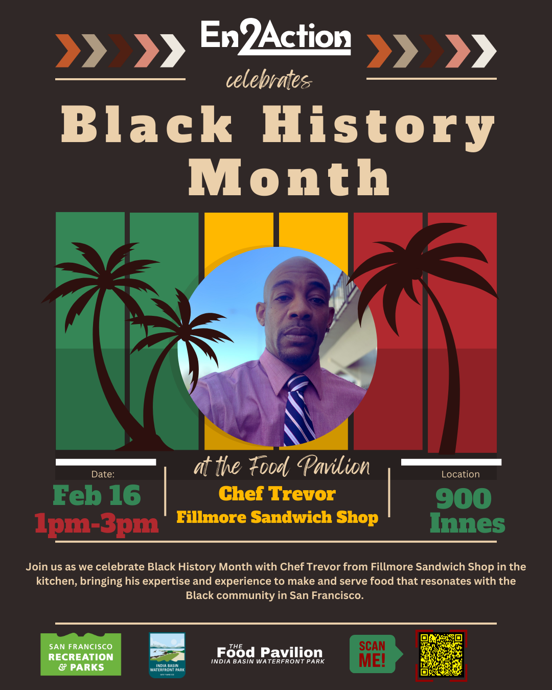 Chef Trevor at The Food Pavilion