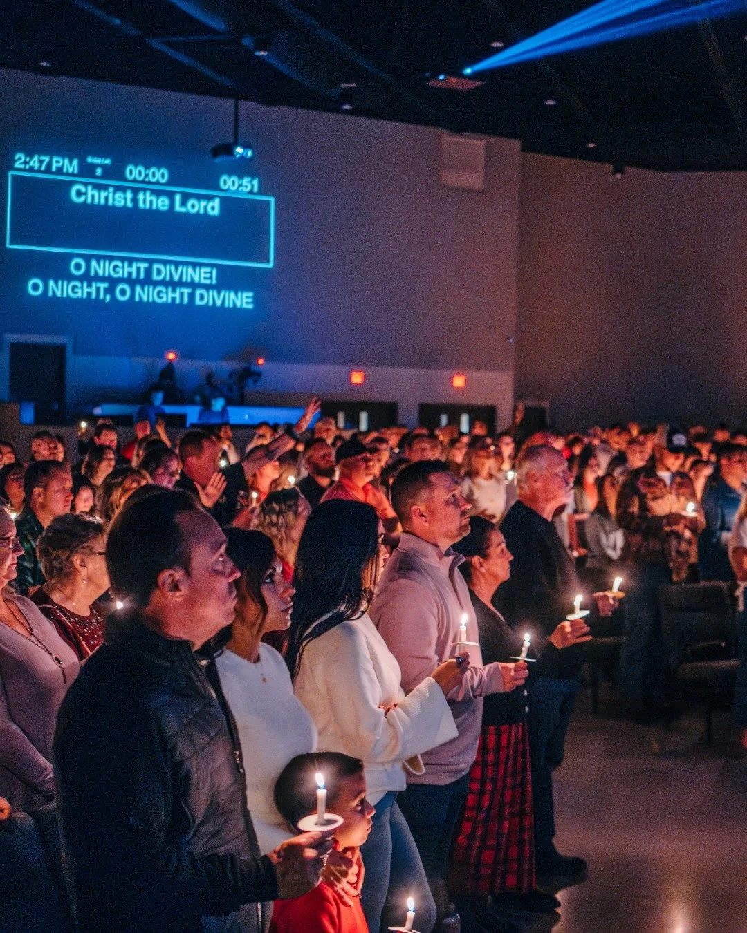 JOIN US! Tomorrow night we&rsquo;re starting early with our "Christmas Eve Eve" service 🎉 - a great option if you already have plans on the 24th.
We'll continue with services across all locations on Christmas Eve - come celebrate the hope 