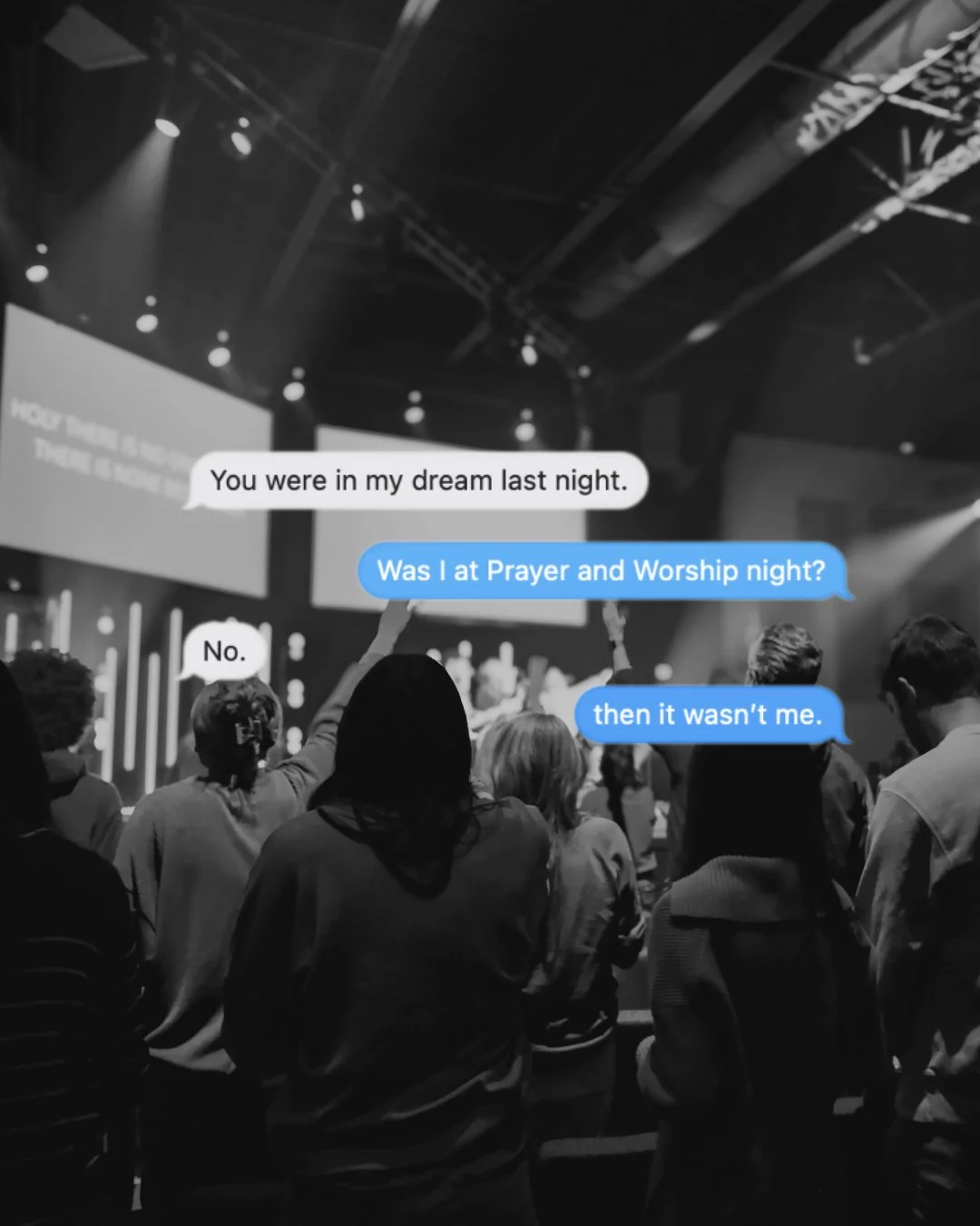 If I wasn't at Mission City Church... then it wasn't me! 👀