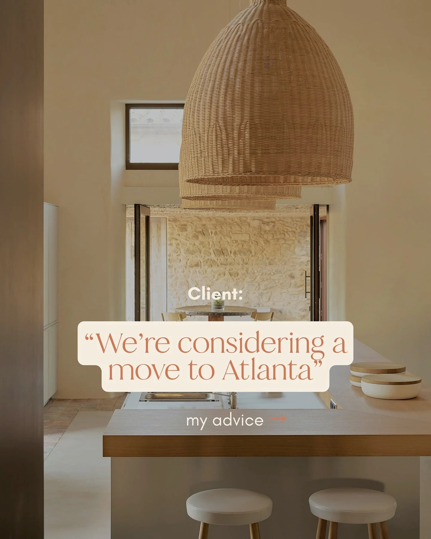 If you&rsquo;ve ever thought about what life would be like in Atlanta, GA 🌆 &ndash; save this for later! 📌

Here&rsquo;s what I always tell people relocating here:

&rarr; Spend at least a weekend here 🗓️ to get a true feel for neighborhoods &amp;