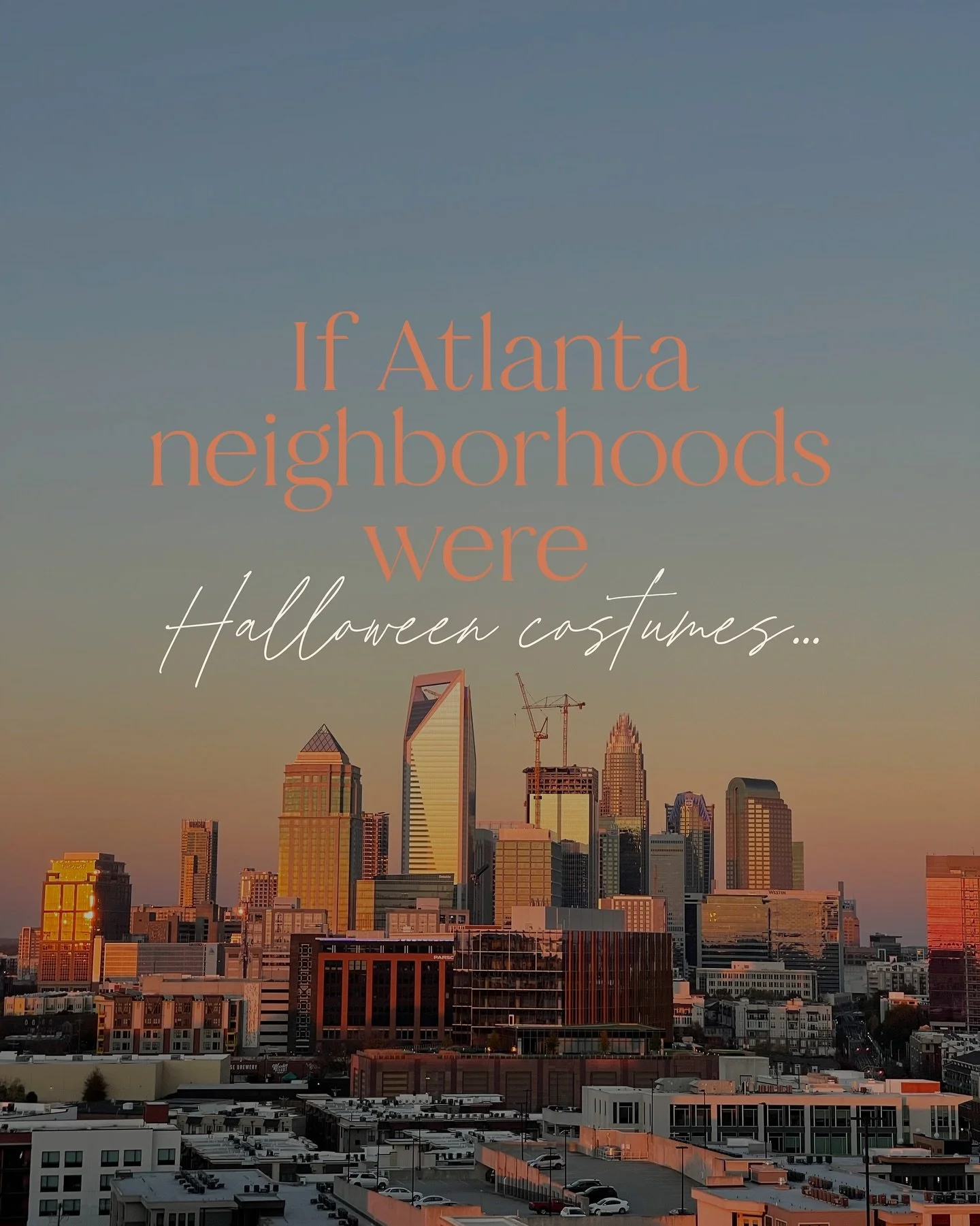 Agree or disagree?? 👻

Drop your neighborhood below and I&rsquo;ll tell you what Halloween costume it would be! 

👋 I&rsquo;m @tarapesta.atl - your local real estate agent in Atlanta.

#lifeinatlanta #atlantalife #atlantarealtor #thingstodoinatlant