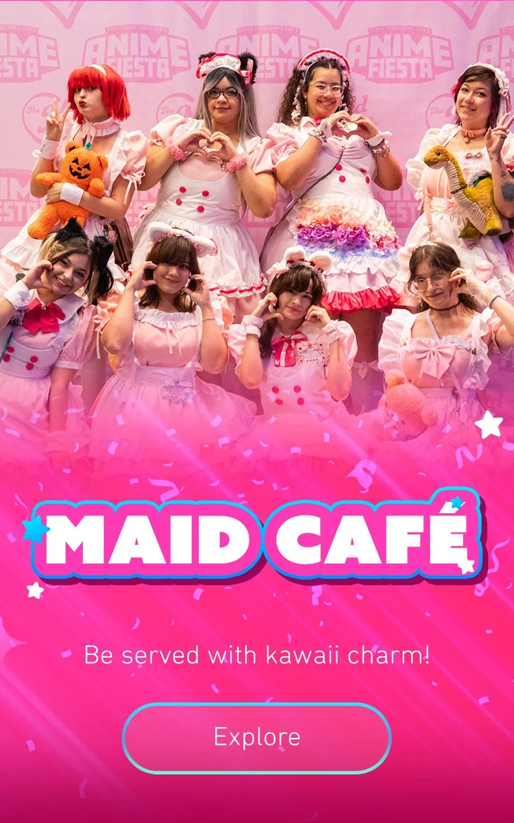 Anime Fiesta Maid Café experience