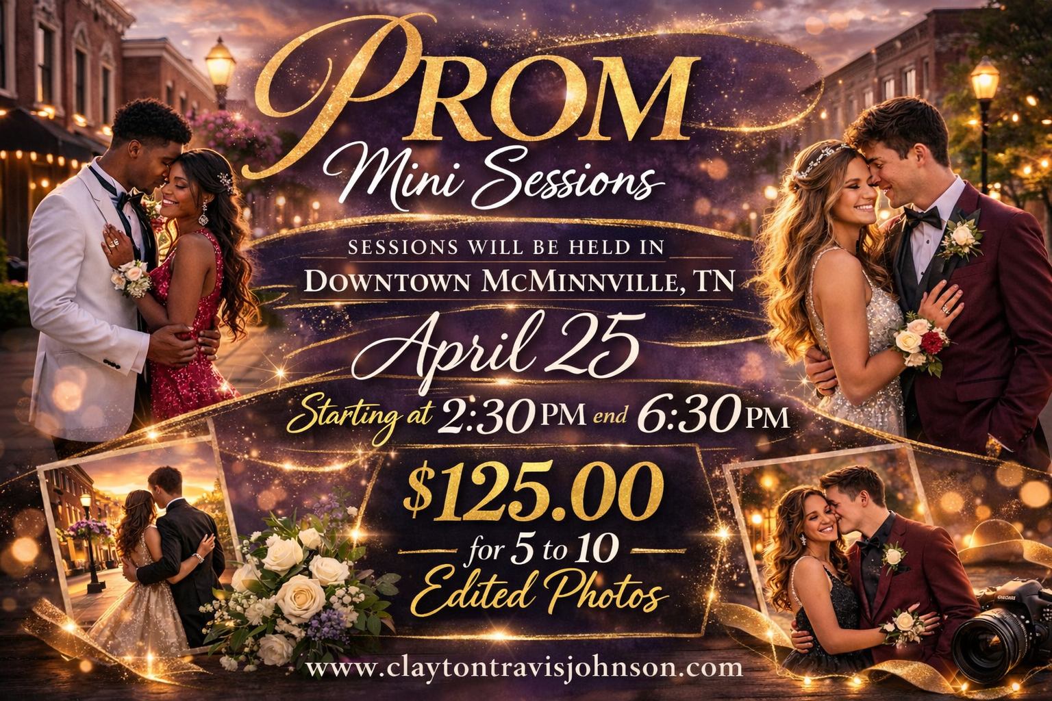 Warren County Prom Mini Sessions