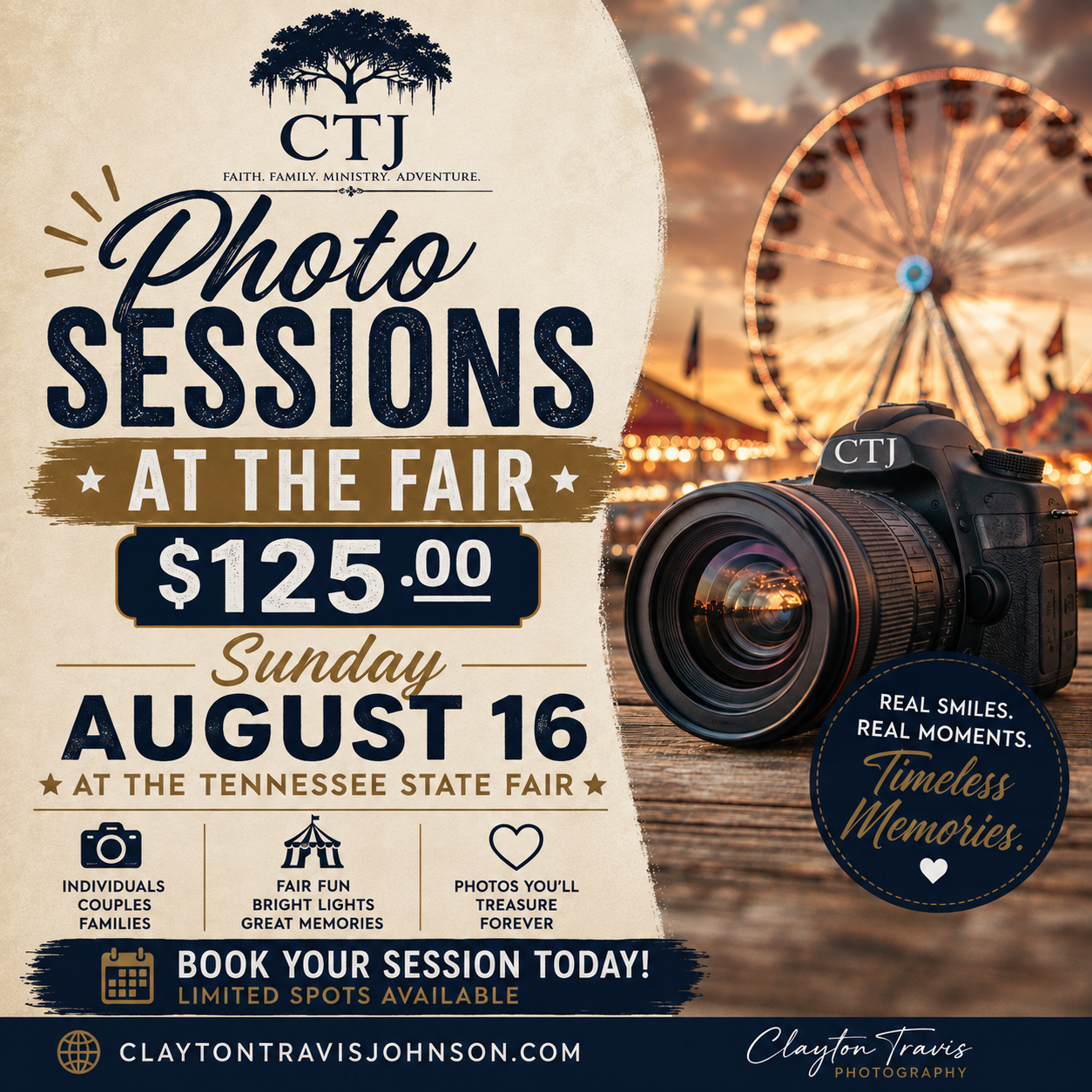 Photo Sessions at the Tennessee State Fair