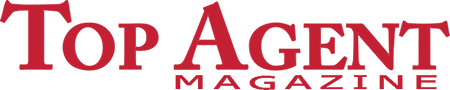 The logo for Top Agent Magazine in red text.