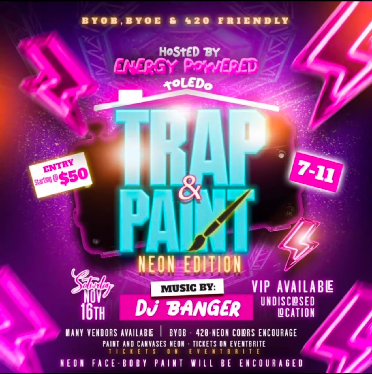 Neon Trap & Paint