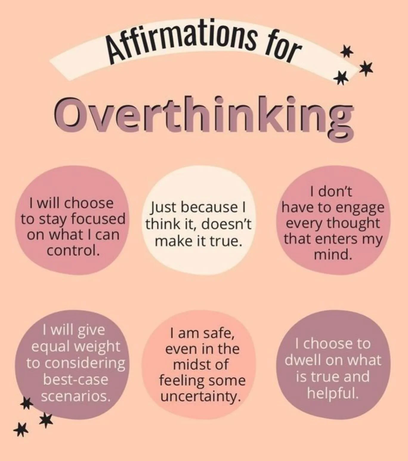 🌱 New Week, New Moment 🌱

As we step into a fresh week, remember: not every thought needs your full attention. Overthinking can feel productive, but often it just spins us in circles. ✨

From a counseling lens, gently notice the thought, name it (&