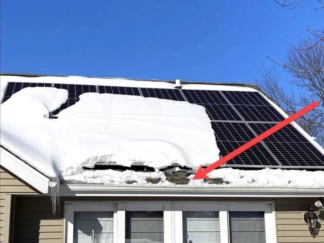 Winter Solar Panel Snow Removal Across Central Northern Indiana