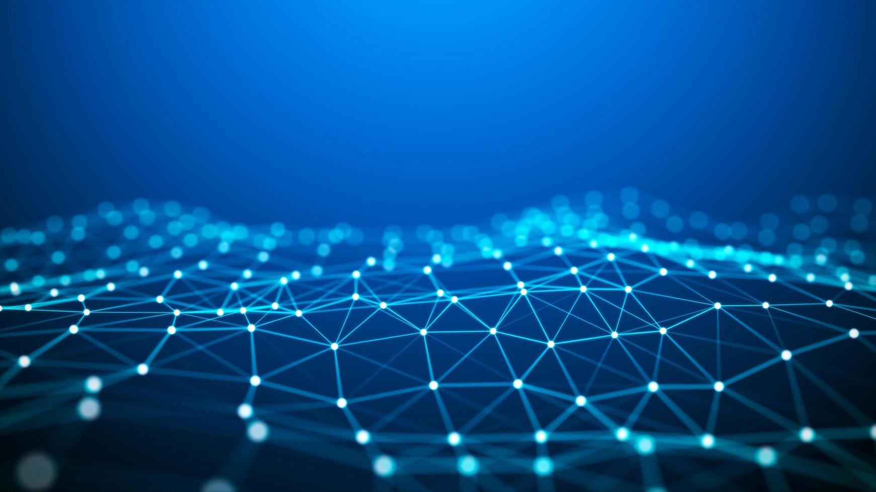 Blue analytics background