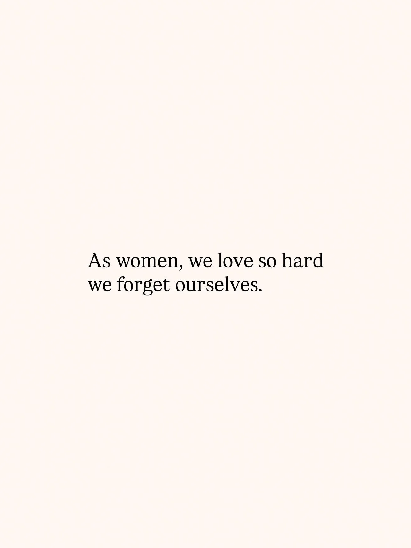 You matter too
Not last. Not later.
Now.
🤍