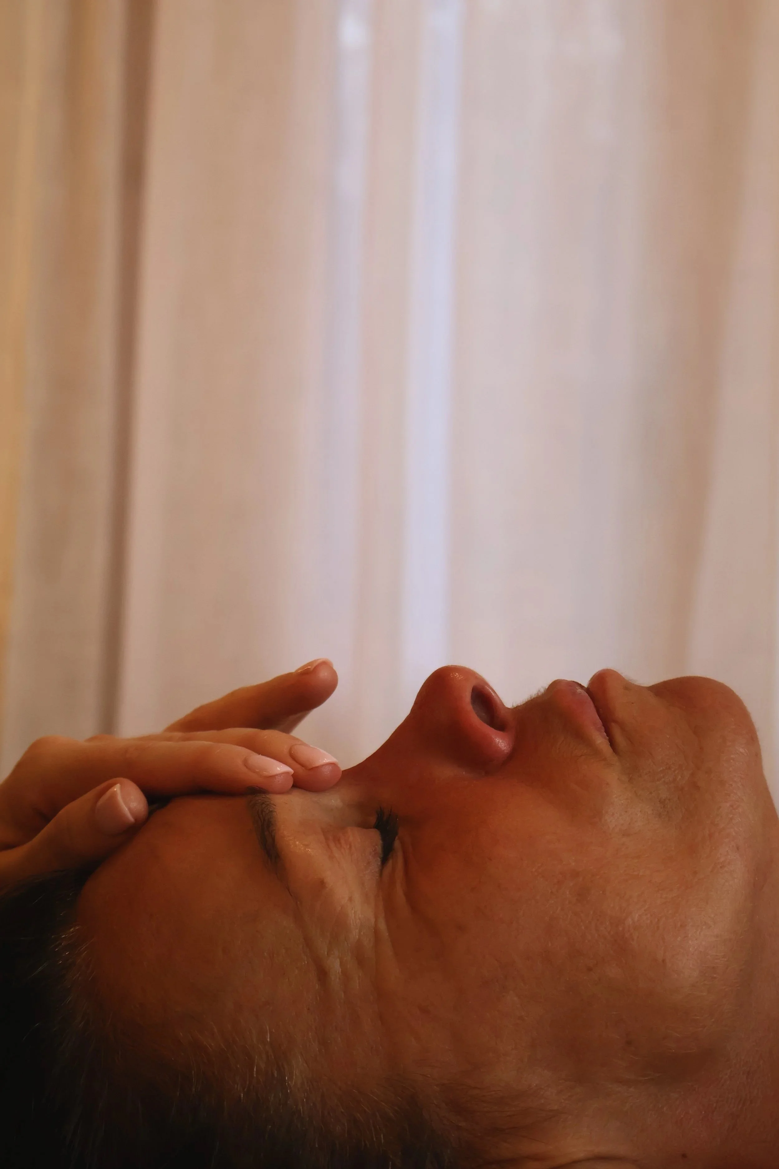 Sculpting facial treatment at At Lauren's, a private facial studio in Grays, Essex