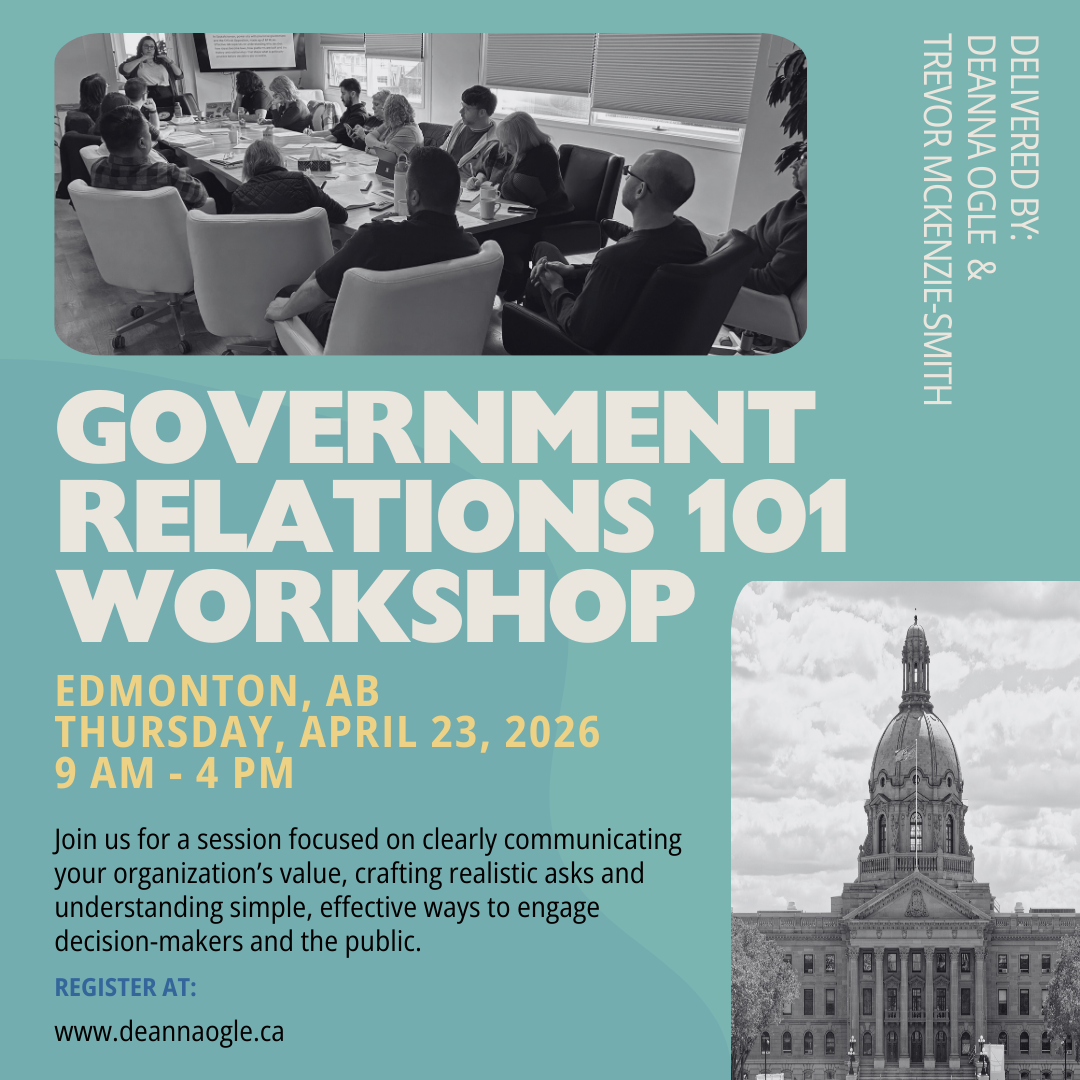 Government Relations 101 - Alberta