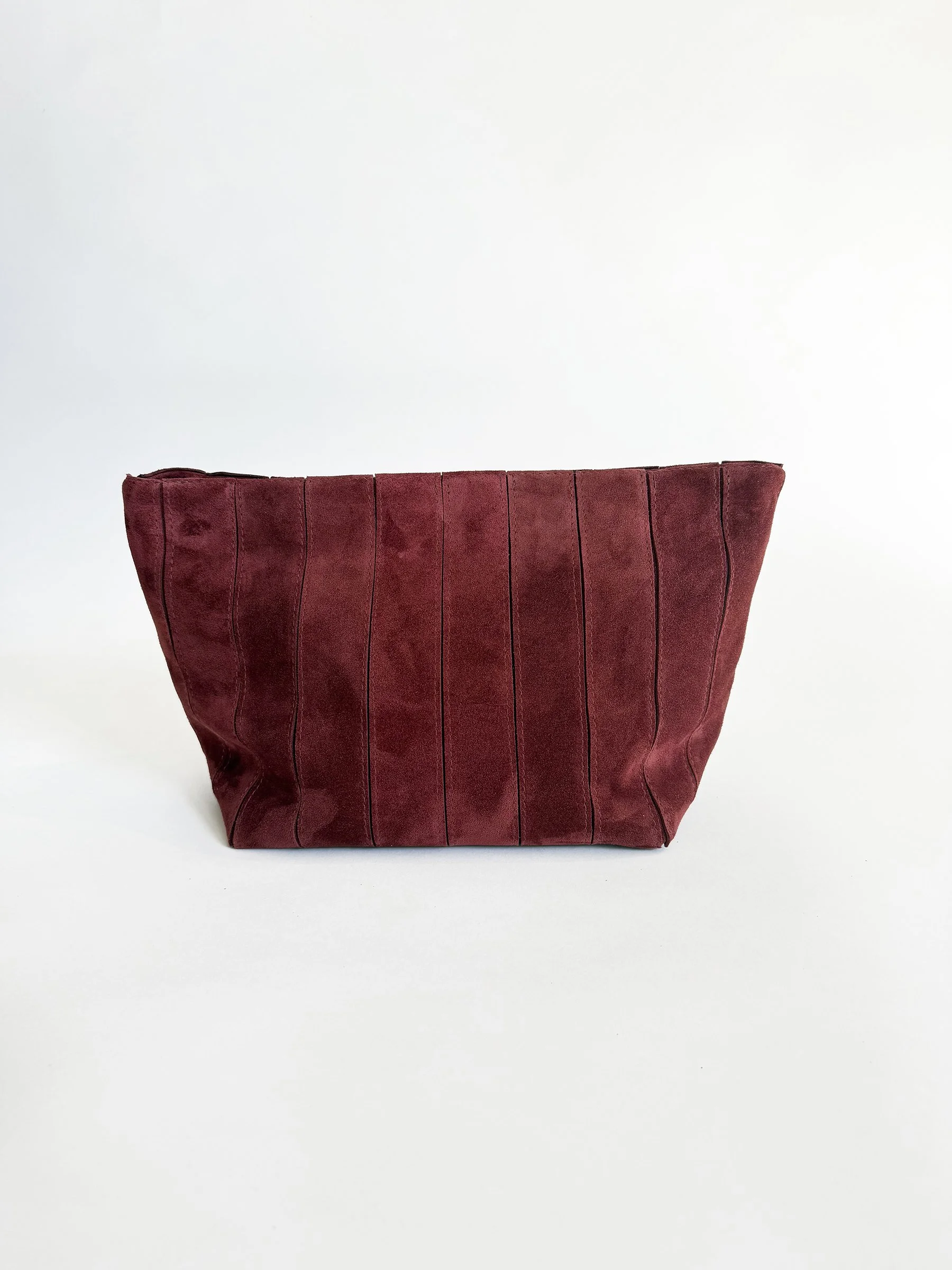 Quilted Suede Satchel