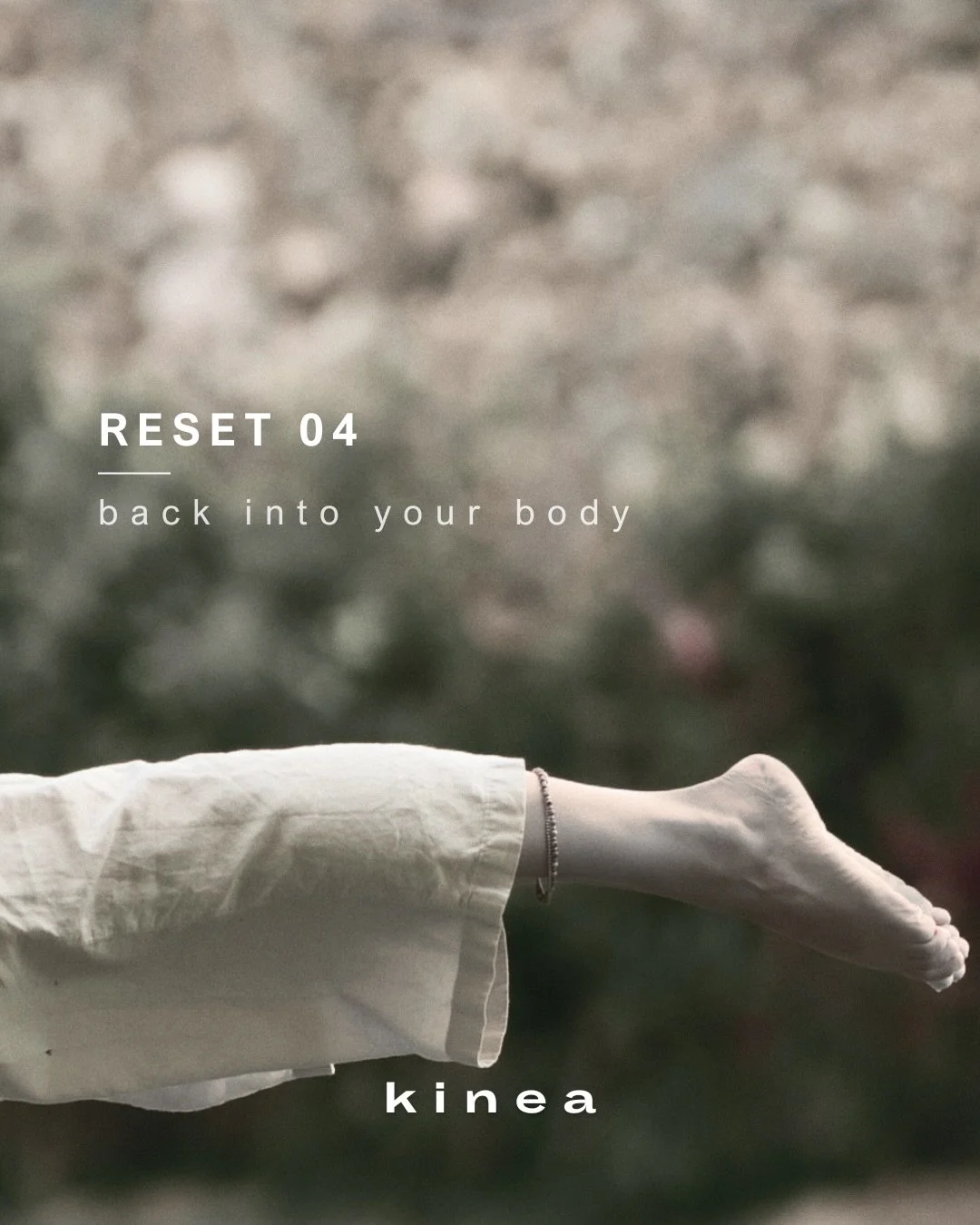 every system has a starting point

not every day is about pushing

designed to bring you back
into your body

this is RESET