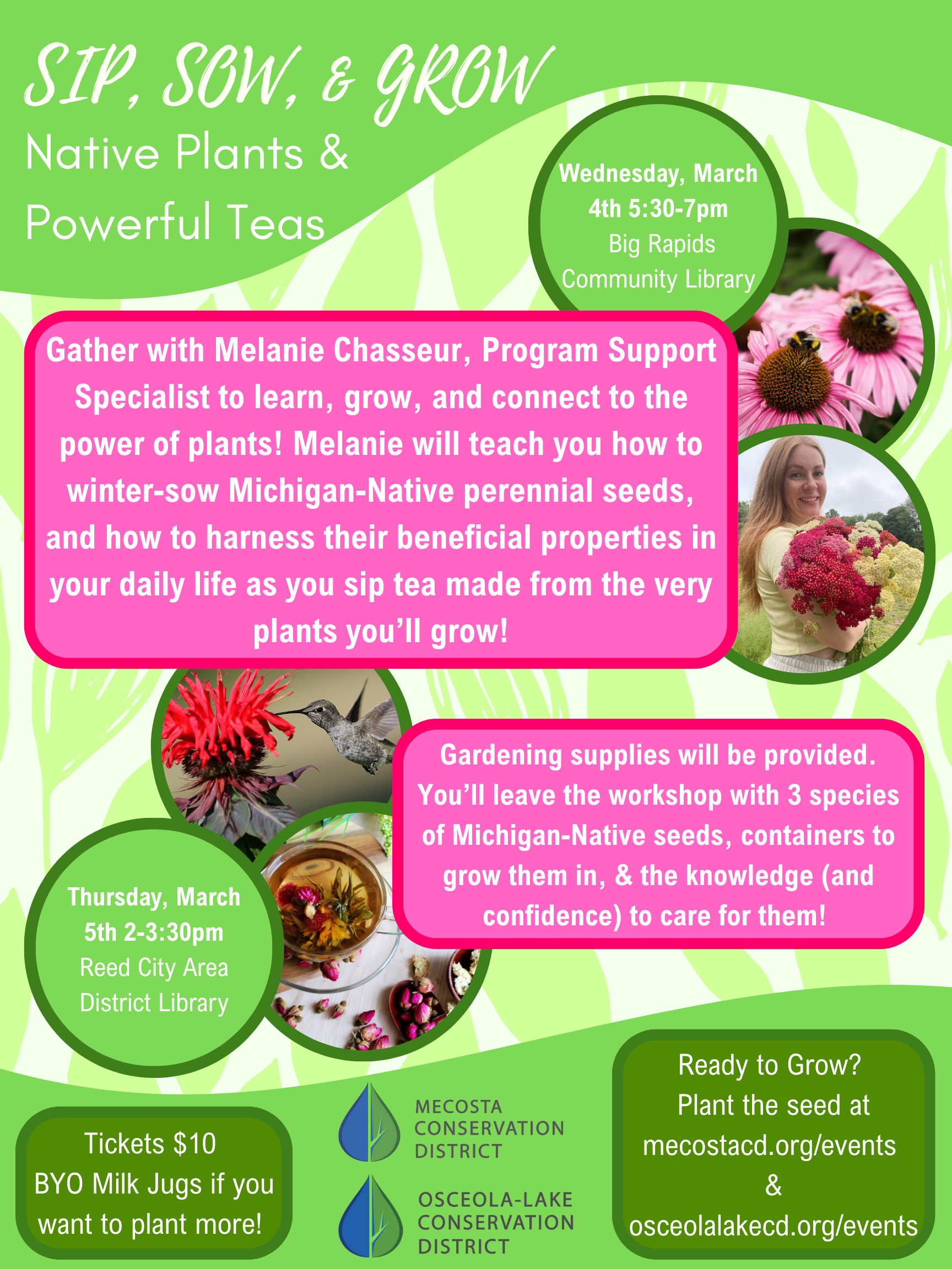 Sip, Sow, & Grow- Native Plants & Powerful Teas