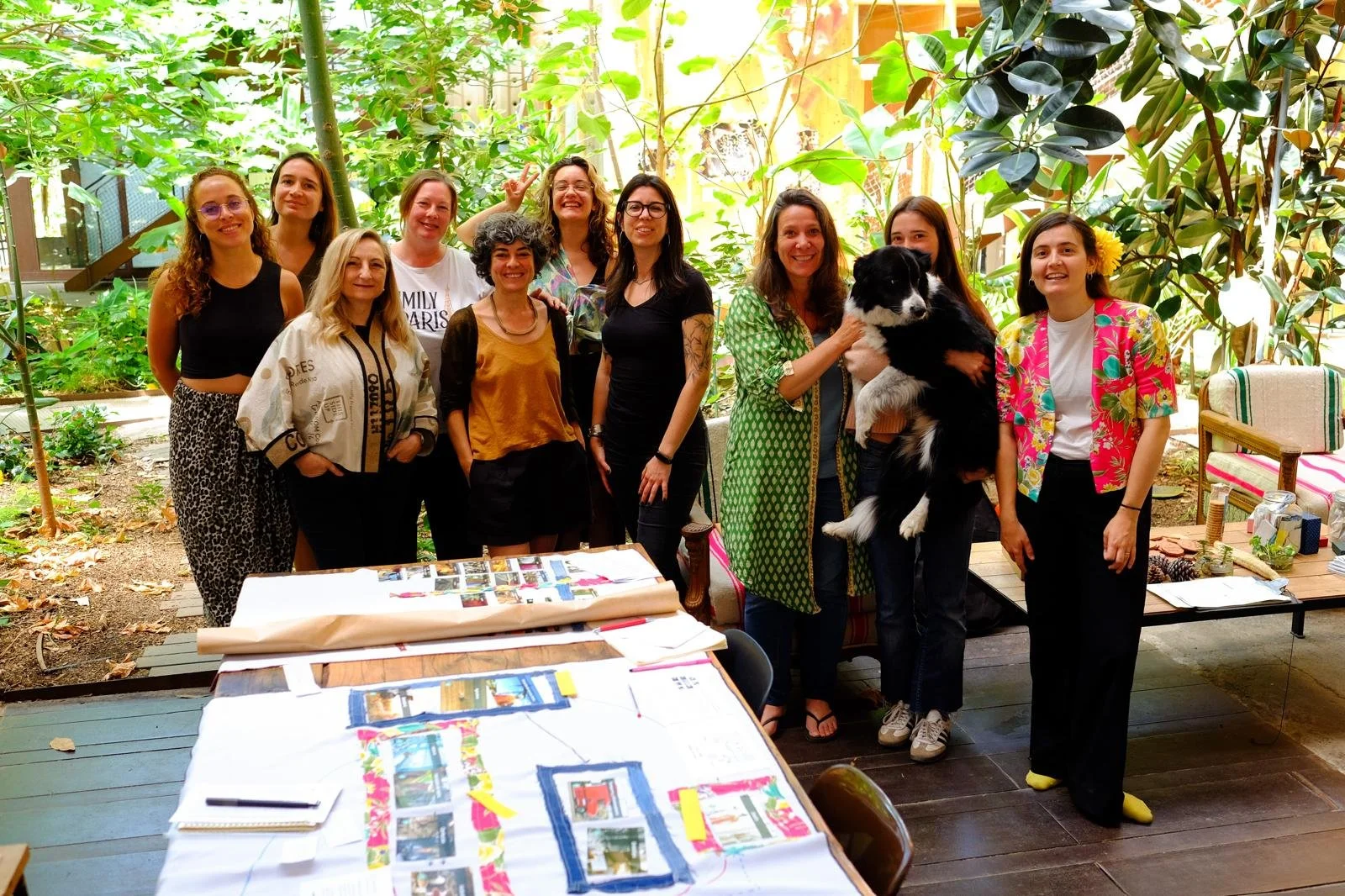 Le déploiement de la Fresque du Textile en Espagne